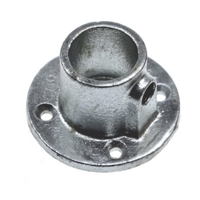 Hand Fencing Base Fitting Pipe Joint Flange Pipe Fence Barrier Tube Flange Fittings